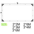 Sun Mesh Sunblock Outdoor Garden Anti-Uv Sunscreen Shade Sails Sunblock Shade Cloth Net For Plant Greenhouse Car 2x3M. 