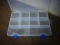 12X8 inch Multi Purpose storage box V300 (10 Big size compartments) for electronic components, Screws, Jewelry and Medicine etc.. 