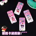 Personal Cute Funny Cartoon Red Flame Windproof Lighter Fantasy Color Light Straight Gas Lighter Girl Cute Gift. 