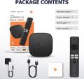 Xiaomi Mi Box S 3rd Gen Android TV  Builtin ChromeCast 4K Ultra HD plus HDR Built-in Google Assistant Black Generation. 