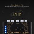 Guitar Bass Headphone Amp Valeton Rushead Max USB Chargable Portable Pocket  Carry-On Bedroom Plug-In Multi-Effects. 