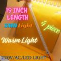 LED Bar Light 220v AC Direct LED LIGHT 19inch Length - HIGH BRIGHTNESS SMD LED TUBE LIGHT White Light and Warm Light. 