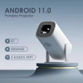 P30 Smart Mini Projector Android 11 - New Model 2025 - WiFi6 Support 4K 1080P BT5.0 Projector 1280*720P Home Cinema Portable Projector. 
