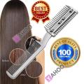 Hair Sharper Thinning Razor Comb Split Ends Hair Trimmer Hair Cutting Razor Blades Styling Hair Comb Eye Brows Eye Lashes Make Up Hair Style      Hair Cutter Comb: Razor combs are used to shorten, shape, and thin the hair.. 
