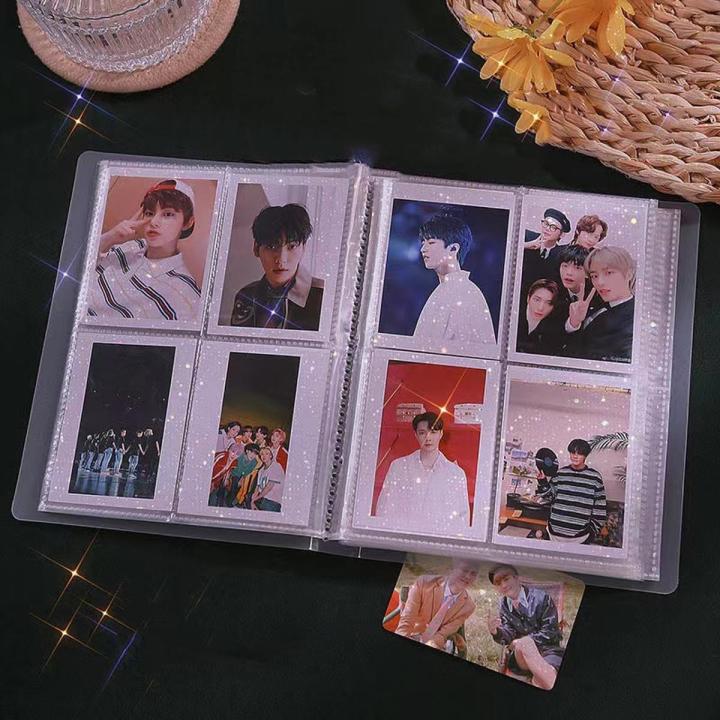 Photocard Binder Transparent Pc Album Kpop Binder 216 Pockets