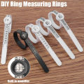 Ring Ruler Measurer Finger Coil Ring Sizing Tool EU Size US Size Measurements Ring Sizer Accessory Insert Guard Tightener Tools. 