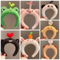Lovely Cat Plush Animal Hairband Rabbit Pig Cartoon Headband Chicken Rotating Funny Hair Hoop Children. 