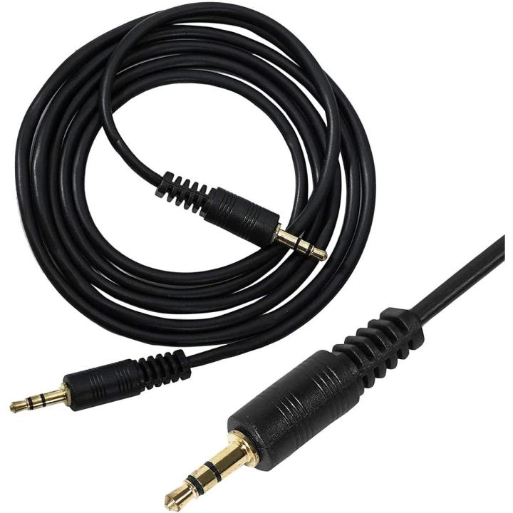 1.5M Male to Male Aux Cable, 3.5mm Audio Cable Cord.Stereo Aux Cord Compatible with Headphone, Smart Phone, MP3 Player, Home/Car Stereos and More