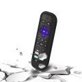 BeesClover Silicone Protective Case Compatible For Roku Tv Series Universal Smart Remote Control Shockproof Protector Cover. 