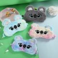【wholesle668 Store】Plush Mask Cute Koala Unicorn Sort Blindfold Eye Band Aid Cover 3D Night Mask Bandage Women for Sleeing Relax. 