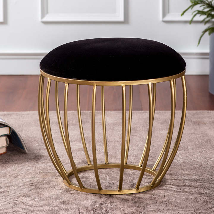 Velvet%20Cage%20Metallic%20Stool%20in%20Maroon%20Color%20stylish%20luxury%20stool%20-%20Image%203