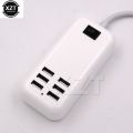 USB Hub EU US Plug 6 Ports USB Charger 5V 3A Wall Adapter Mobile Phone Charging For iPhone iPad Samsung With Switcher. 