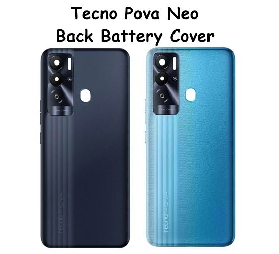 Tecno Pova Neo Back Battery Cover Rear Door Housing Case, Back Panel for Tecno Pova Neo