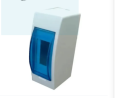 DB Distribution Box, 2 Pole AC DC Circuit Breaker Box, Protection Device Wall Mount Box. 