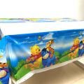 1PC Disney Winnie the Pooh Tablecloths Winnie The Pooh Birthday Party Supplies Winnie the Pooh Disposable Tablecloths 1.1*1.8M. 