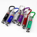 3 in 1 Multifunction Mini Laser Light Pointer, Torch Flashlight Keychain. 