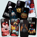 Soft Cover Case for Xiaomi Redmi Note 9 10 11 8 Pro 9A 9S 9T 9C 6A 7A 10S 10A 10C 11S A C T Note9 Note10 Note8 9Pro 10Pro Poco X3 Pro NFC PocoX3 GT Silicone Q184 MC105 Pubg logo Phone Casing Coque. 