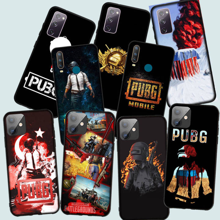 Soft Cover Case for Xiaomi Redmi Note 9 10 11 8 Pro 9A 9S 9T 9C 6A 7A 10S 10A 10C 11S A C T Note9 Note10 Note8 9Pro 10Pro Poco X3 Pro NFC PocoX3 GT Silicone Q184 MC105 Pubg logo Phone Casing Coque
