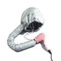 Bonnet Hooded Dryer Attachment for Deep Conditioning, Soft Bonnet Hood Hairdryer Attachment Cap with Headband for for Hair Styling & Hair Drying (Grey), Portable Hair Drying Salon Cap Bonnet Hood Hat Blow Dryer Attachment. 