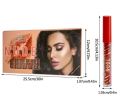 12Pcs Matte Nude Liquid Waterproof Lip Gloss. 
