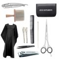 AESCO INSTRUMENTS Barber Shaving Razors Straight Cut Throat Barbers Ustra Black Color Shaving Safety Razors. 