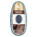 WBM Shoe Shining Sponge - Brown  Instant Shine Polish with Liquid- 11ML. 