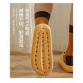 【<READY STOCK> Japanese Muffin Thick Bottom Increased Cool Slippers Bathroom Bath Bedroom Non-slip Soft bottom Indoor Anti-slip Massage Shoes For men and women. 