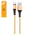 Denmen Type-C Data Cable D02T. 2.4A Cable Support Fast Charging. 1m Type C Data Transfer Cable. 