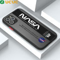 UCUC for iPhone 11 Pro Max Back Cover Stripe NASA Frosted Transparent Hard Phone Case Thin Shockproof Full Cover Camera Protect Case. 
