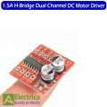 L298 New Dual H Bridge DC Stepper Motor Drive Controller Board Module L298N for Stepper Motor Smart Car Robot Plug-in Capacitor by Electrica. 