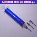 mehndi injection pen with 3 extra needle, create amazing henna designs by henna applicator pen,. 