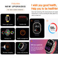 Tookss T10 Ultra Smart Watch 2.09" Full Touch Fitness Smartwatch Heart Rate Blood Pressure Sleep Monitor Waterproof Watch For Men Women. 