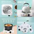 Original Electric Stove | Portable Single Hot Plate Chulha for Cooking | 1000W Electric Heater | 5-Speed Heat Control | Compact Table Top Stove | Easy to Clean, Overheat Protection | Travel, Dorm, Kitchen Use. 