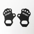 Weight Lifting Hand Grips Rubber Padded Workout Grips Gloves For Palm Protection Weightlifting Gymnastics Palm Protector Hudduo. 