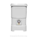 Super Asia SA-210 Semi Automatic Baby Washer - 4KG Mini Washing Machine 100% Copper with Brand Warranty – White. 