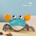 Interactive Crab Toy For Baby Crawling Crab Creative Techno Escape Electronic Toys Animal Pet Runaway Musical Toddler Gifts Moonlight. 