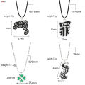 Tokyo Revengers Necklace Japanese Anime Motif Stained Alloy Neck Pendant. 