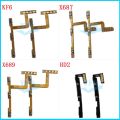 For Infinix Tecno Spark 6 go KF6 X687 X689 BD2 BC1 S16 Pro X680 X650 X5515 A14 6910 S31 W4 K7 WX3 Power Volume Switch Flex Cable. 
