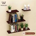 Floating shelves wall shelves storage shelves mounted shelfs Book shelf Wall decoration shelf set of 4. 