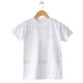 The Shop - White Cotton Round Neck Basic T Shirt For Men - RN-W1. 