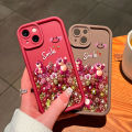 UCUC for Vivo Y20 Y12S Y12A Y20i Y20S Y20S G Back Cover Smile Cute Bear Ladder Camera Soft Rubber Protection Phone Case. 
