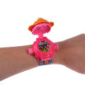 Anime Paw Patrol Digital Watch Projection 24 Style Anime Action Figures Dog Model Toy Marshall Chase Kid Gift. 