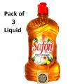 Safon Dishwash Liquid With Lemon Power Gel 500Ml. 