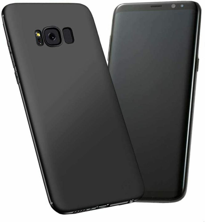 Samsung%20Galaxy%20S8%20MATTE%20BLACK%20FLEXIBLE%20TPU%20CASE%20SLIM%20COVER%20-%20SHOCKPROOF%20-%20Image%202
