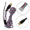 【3C VictoryEagle Store】Umbrella Rope Mouse Cables Durable Mouse Line Mouse For logitech G500 G500S Mouse. 
