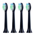 4pcslot Replacement Toothbrush Heads For nbhbj HX6014-P DiamondClean HydroClean BlackElectric Tooth Brush Heads. 