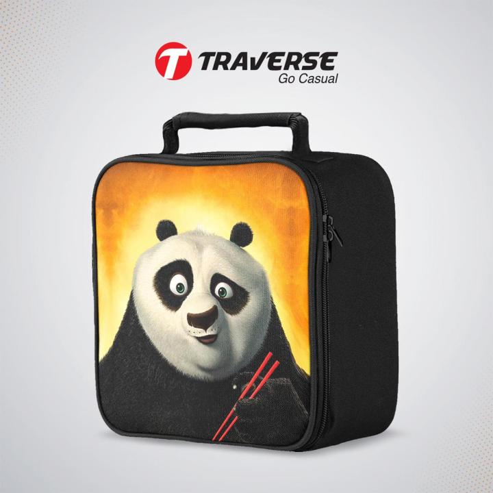Traverse Kung Fu Panda Sandwich/Lunch box for kids (Digitally printed on Cloth) by ( Code: T723SANDBOX)
