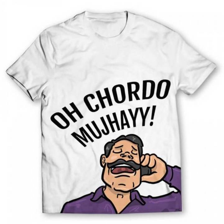 Chhordo Mujhay (Uncle Majboor) Graphic Tee