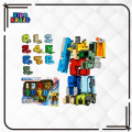 Number Transforming Toys Digital Deformation Robot Toy Complete Set 0 to 9. 