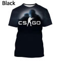 Summer new fashion shooter CSGO CS go t shirt 3D print men's short sleeve T-shirt hip hop unisex casual round neck sports tshirt. 